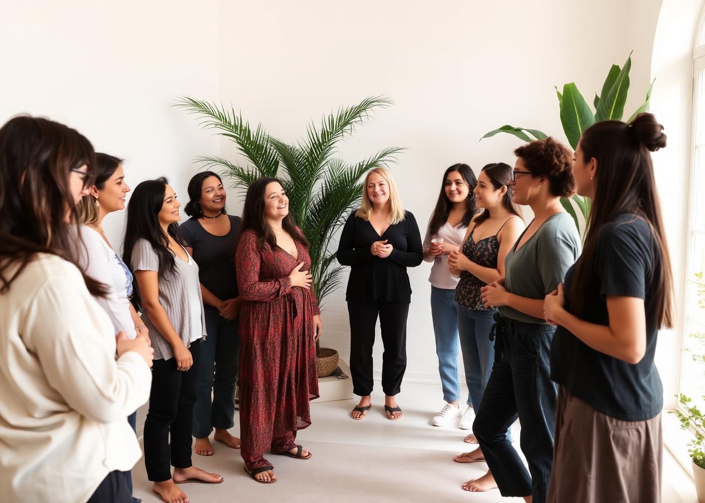 Community gathering at Balance Body Hub
